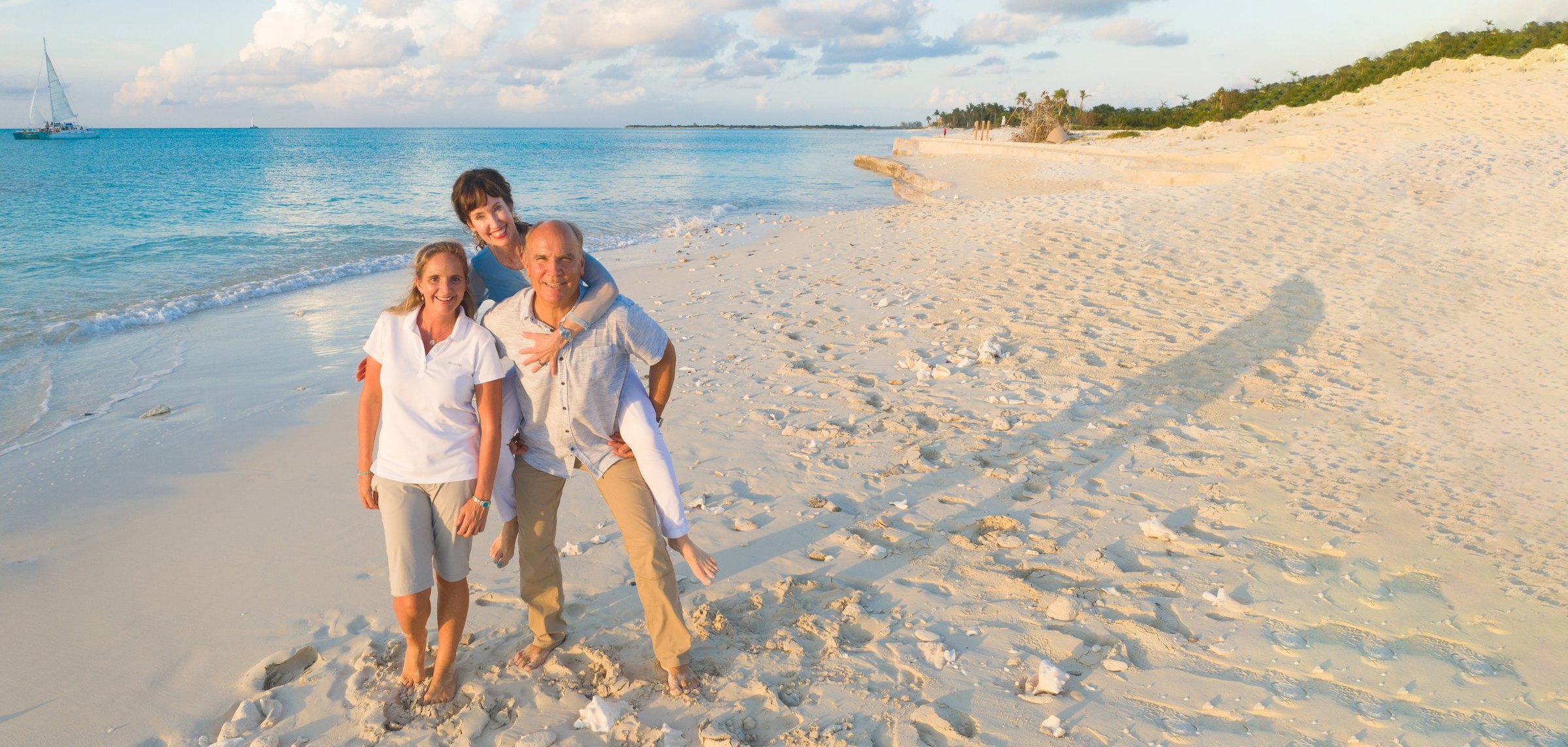 The Paradise Photography team on the beach